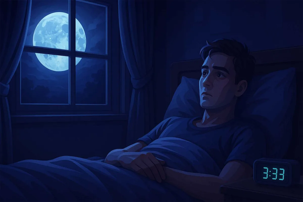 Чому ми прокидаємося о 3:33 ночі